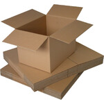 Single wall cardboard boxes image