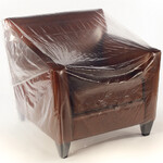 Polythene furniture covers image