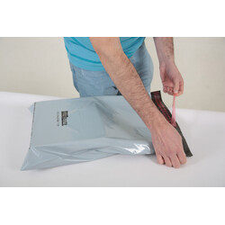 Polysure grey opaque mailing bags 2