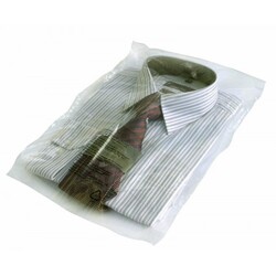 Polypropylene bags - warning notice - resealable flap