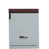 Polysure grey opaque mailing bag