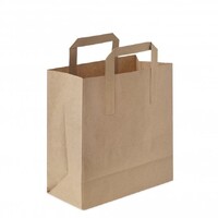 Kraft paper carrier bag image